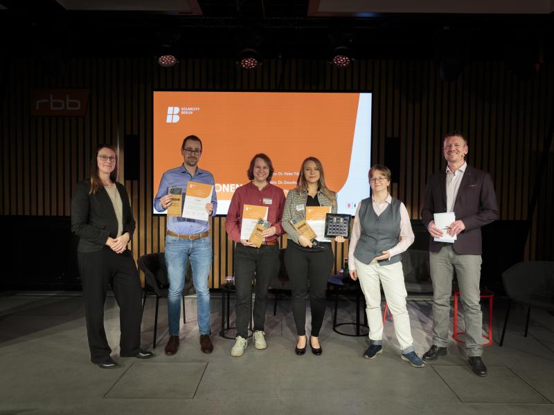 Peter Tillmann receives First Price of Berlin Masterplan Solarcity Research Awards